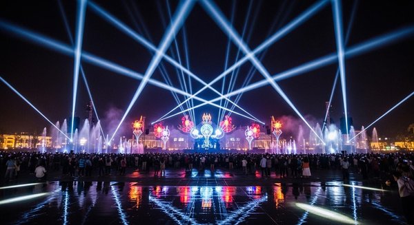 Spectacle lumineux : les secrets des plus belles créations en 2026